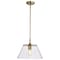 Nuvo Dover 1-Light Medium Pendant - Vintage Brass with Clear Glass 60/7413 - alternate 5